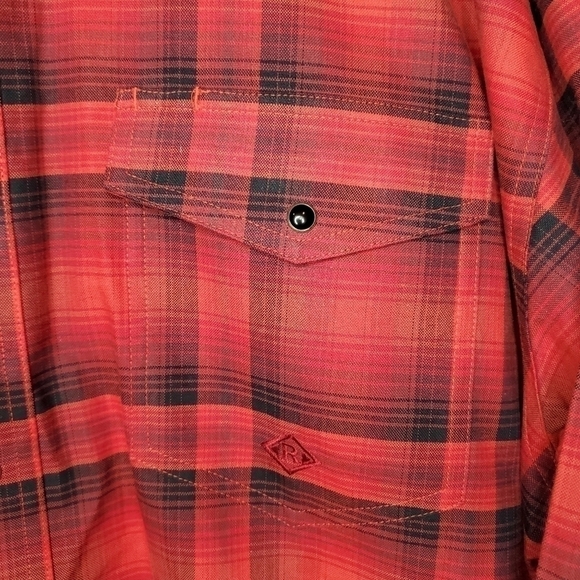 Roper Red Plaid Long Sleeve - Picture 4 of 8